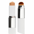 YTDJ Color Changing Foundation Stick with Built-In Brush – Blanc Cover Cream, Medium to Full Coverage, Dewy Finish