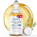 YUFUY Hair Growth Serum Roll-On – No-Rinse, Fast-Absorbing with Rosemary, Castor, Batana Oil & Biotin Niacinamide