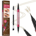 Yulinlon Double-Headed Brow Pen – Ultra-Precise 0.01mm Tip, Waterproof, 5 Natural Shades