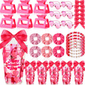 Yungyan 48 Pcs Galentine's Day Gift Set | Pink Party Kit for Besties