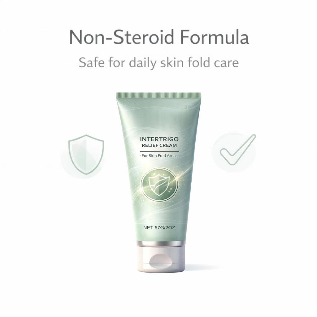 Yurisphere Healora Intertrigo Relief Cream – Zinc Oxide Barrier, Non-Greasy, Non-Steroid, 2-Pack