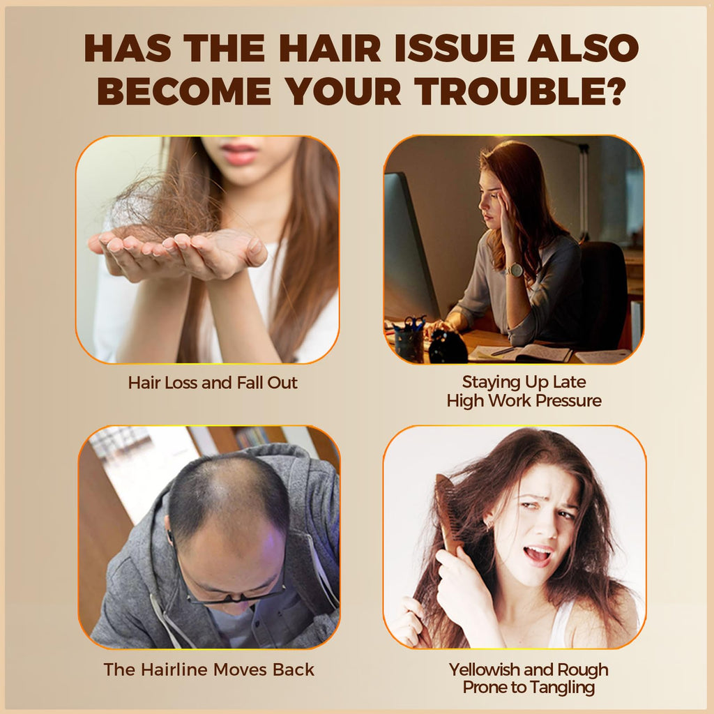 Yuxian Laser Hair Growth Comb – LLLT Hair Therapy for Men & Women
