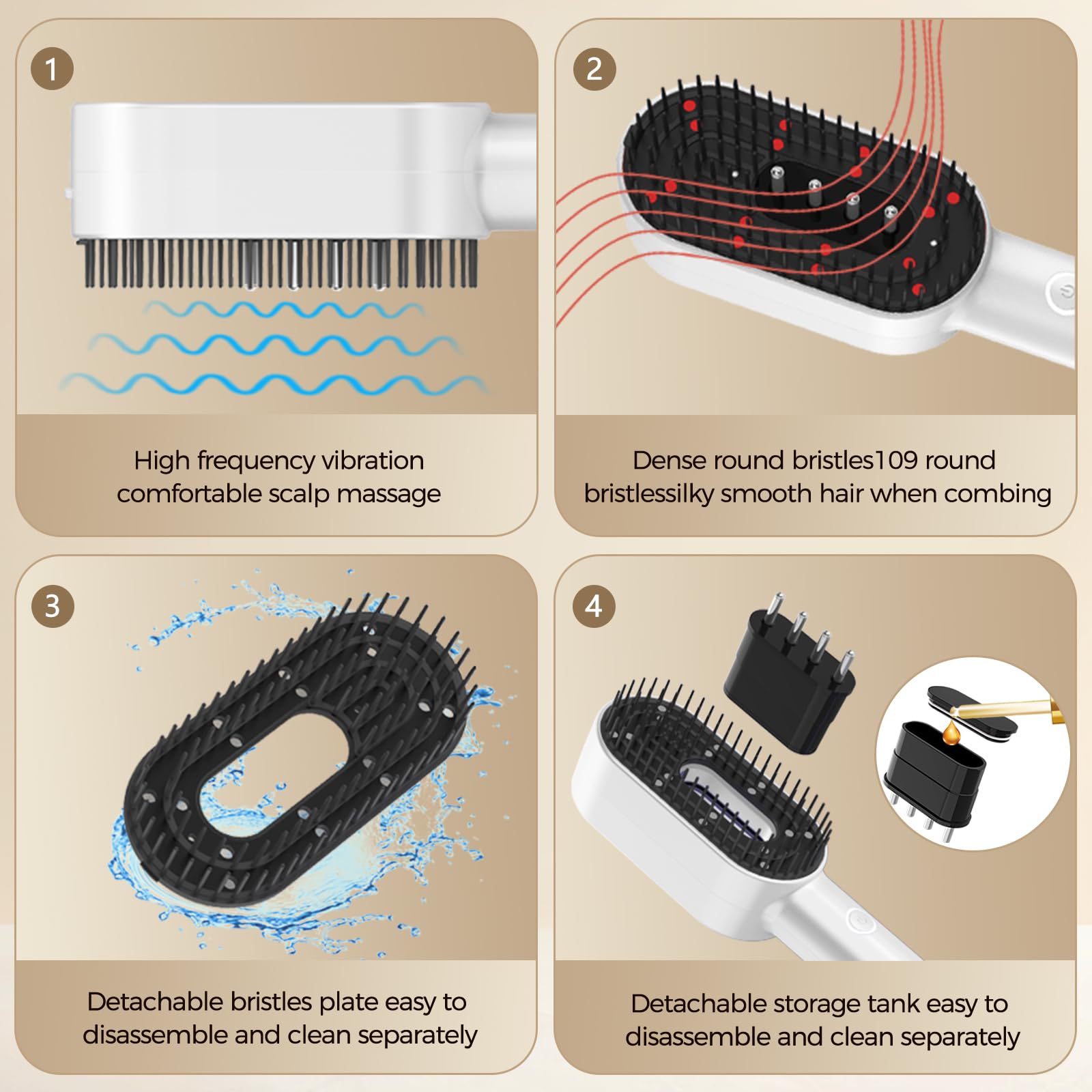 Yuxian Laser Hair Growth Comb – LLLT Hair Therapy for Men & Women