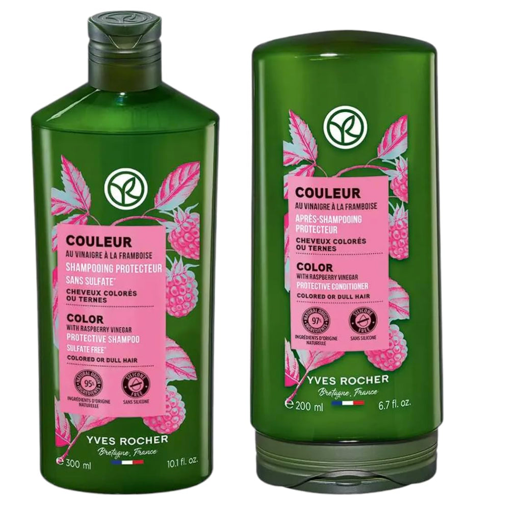 Yves Rocher Color Protection & Shine Shampoo & Conditioner Set