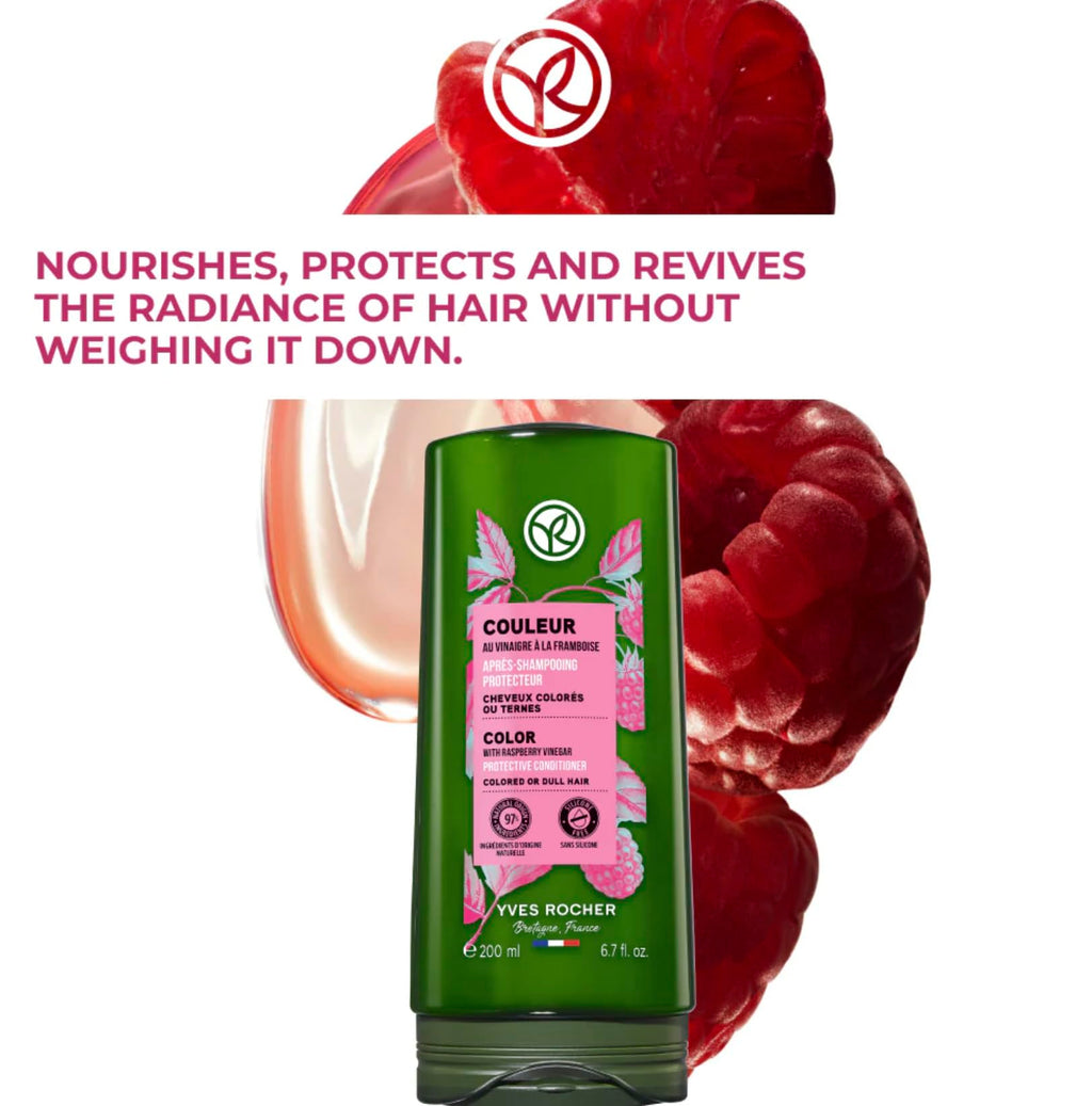 Yves Rocher Color Protection & Shine Shampoo & Conditioner Set
