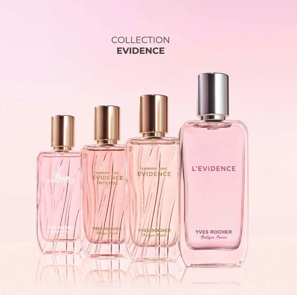 Yves Rocher Evidence Eau de Parfum for Women – 100 ml / 3.3 fl oz