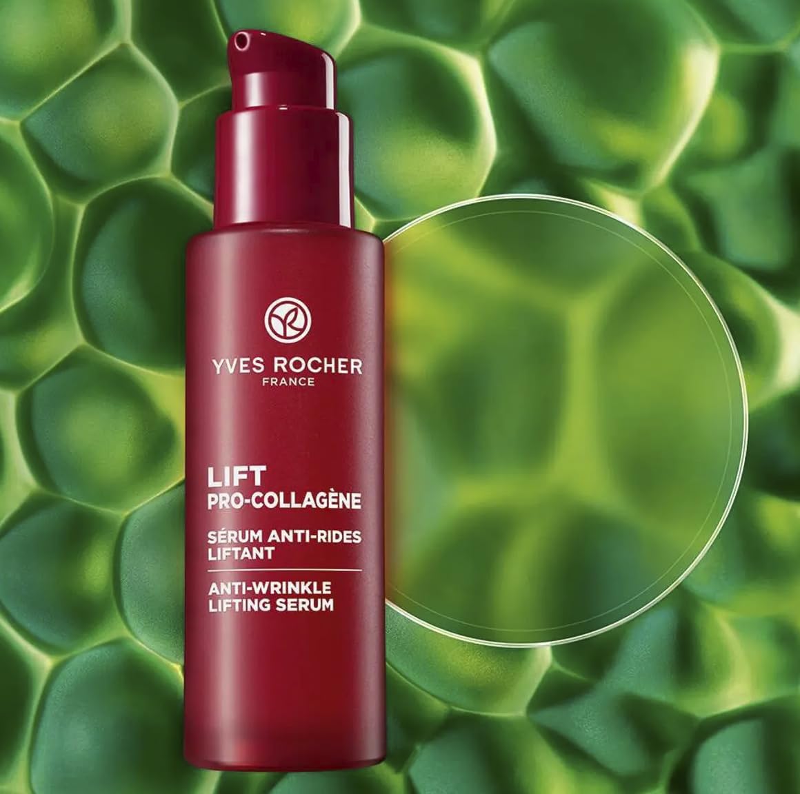 Yves Rocher Lift Pro-Collagene Anti-Wrinkle Concentrate Serum 30 ml | Firming & Hydration