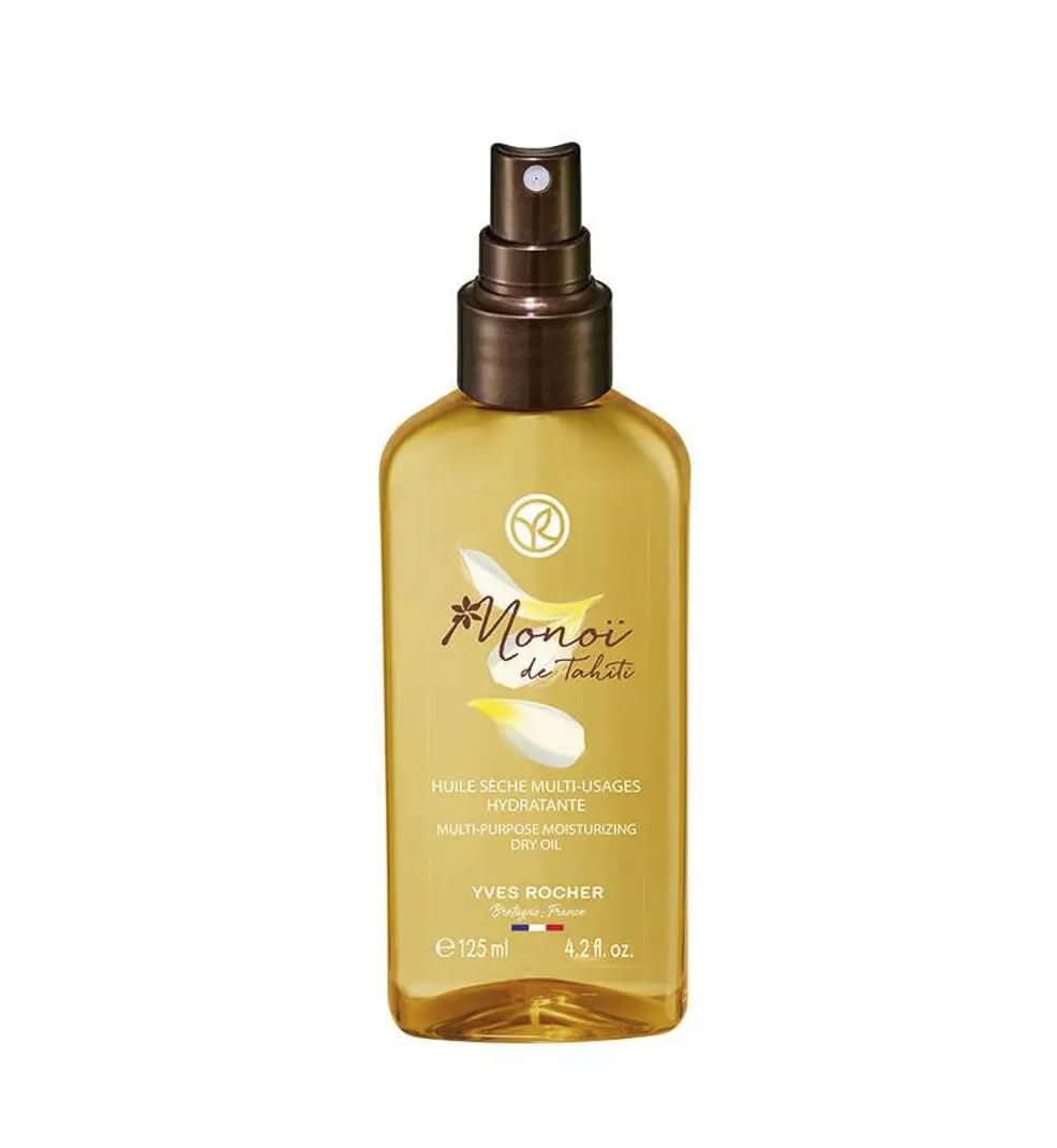 Yves Rocher Monoï de Tahiti Monoi Dry Moisturizing Body Oil – Summer Collection 125 ml