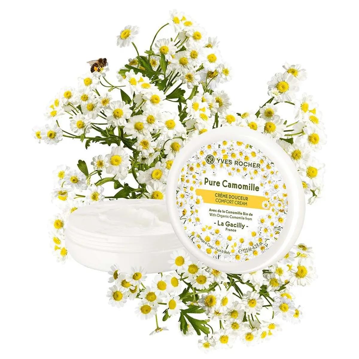 Yves Rocher Pure Calendula Regenerating Day & Night Cream Moisturizer 50ml