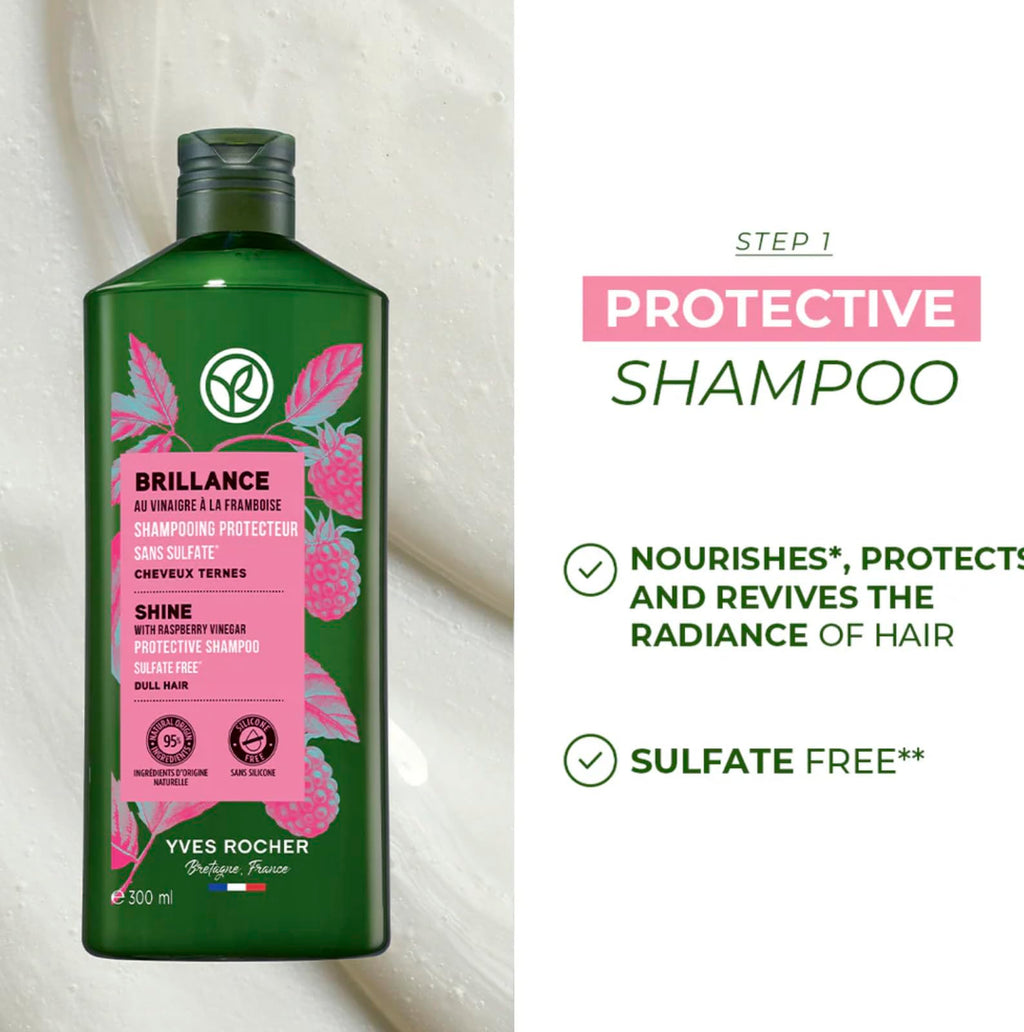 Yves Rocher Color Protection & Shine Shampoo & Conditioner Set