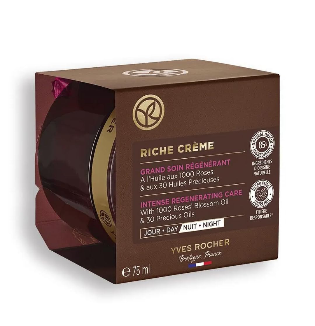 Yves Rocher Riche Crème Face Cream 75 ml – Day & Night for Mature Skin