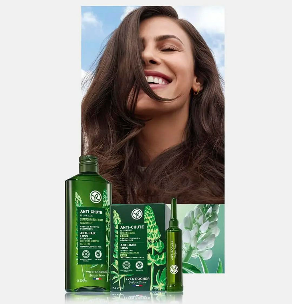 Yves Rocher Botanical Intensive Hair Roots Treatment Set – 2x200ml + 4x15ml