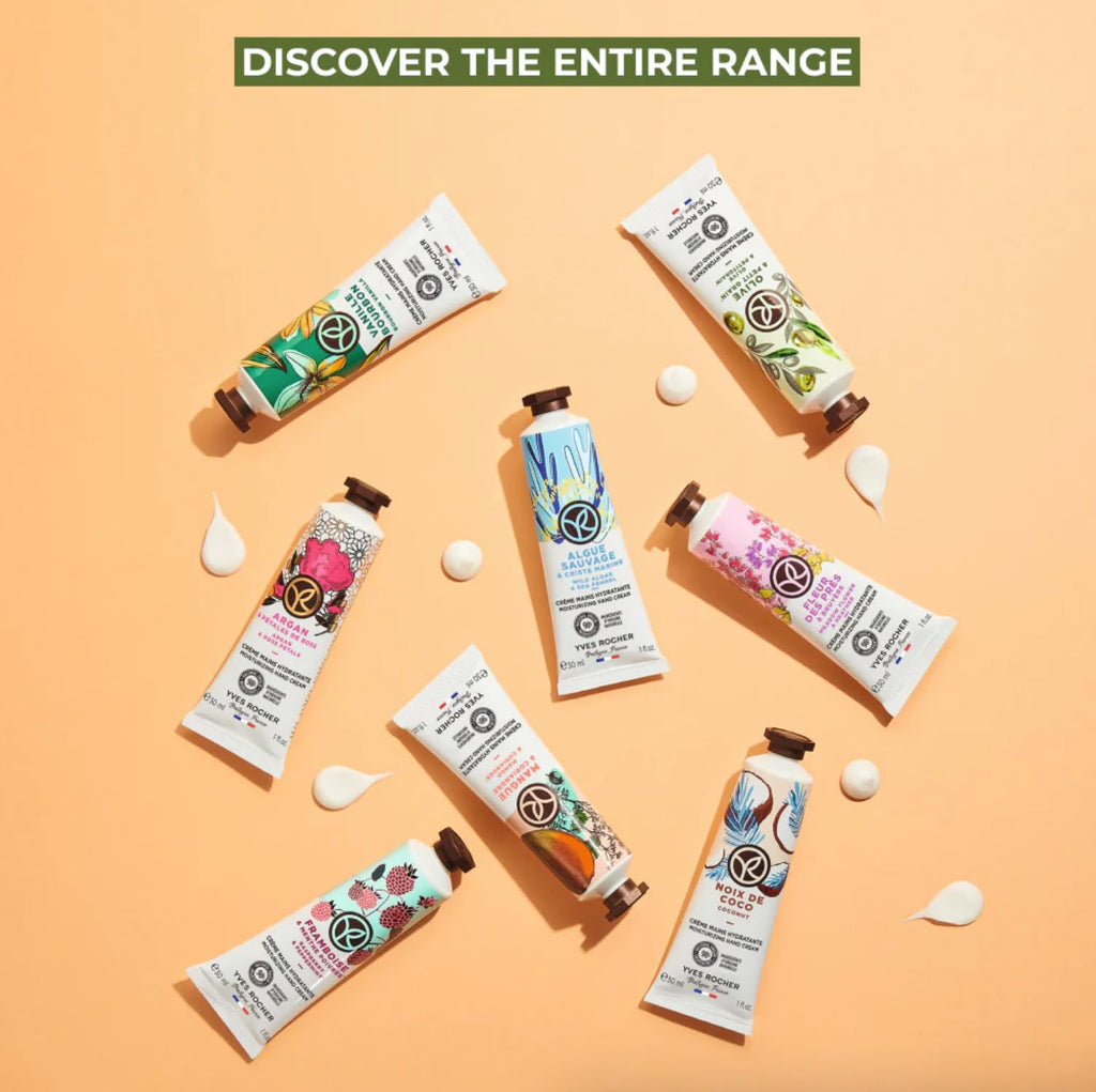 Yves Rocher Olive & Petitgrain Hand Cream - 30 ml | Silky Hydration