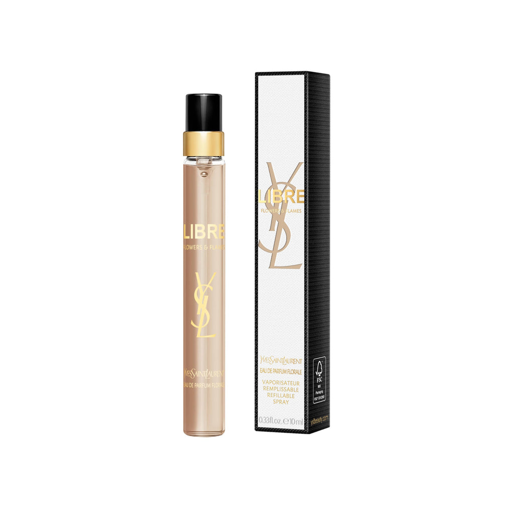 Yves Saint Laurent Libre Flowers & Flames Eau de Parfum Florale – Travel Size 0.33 oz