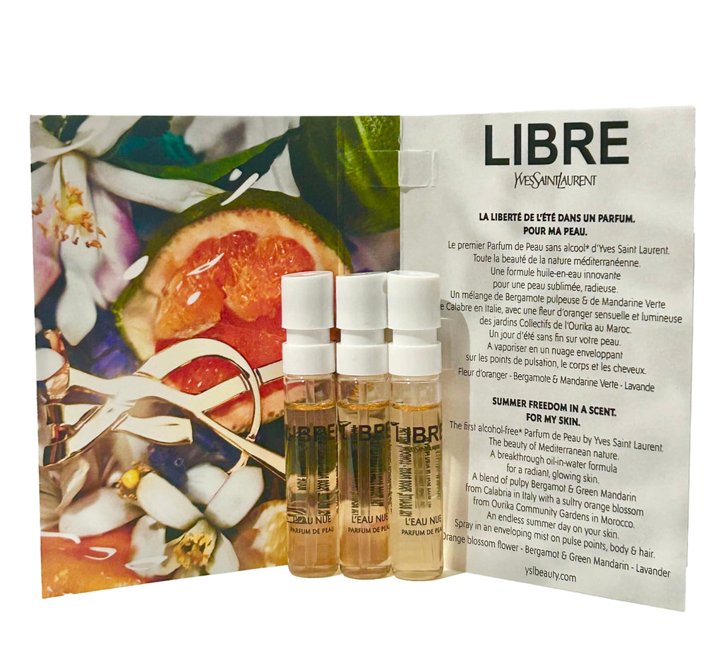 Yves Saint Laurent LIBRE L'EAU NUE Sample Set – 3x2ml