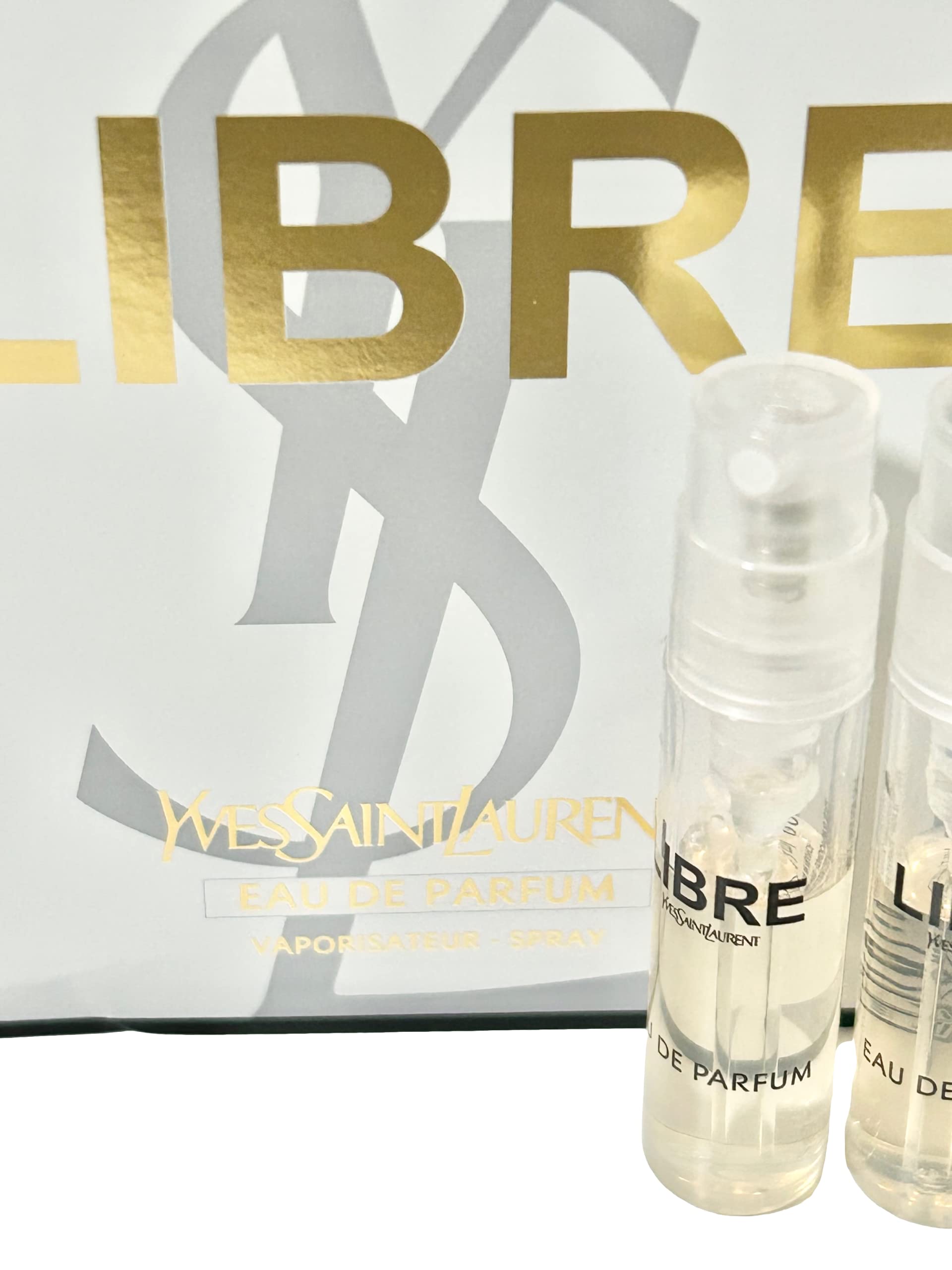 Yves Saint Laurent Libre Sample Set — 3 x 1.2 ml Travel-Size Sprays (Women)