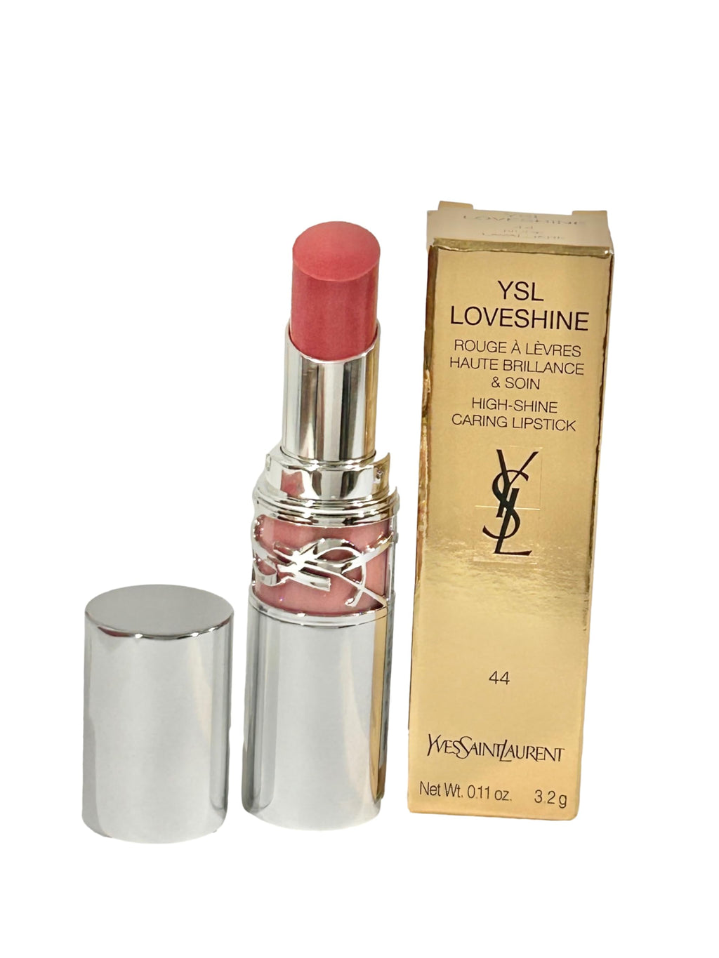 Yves Saint Laurent LOVESHINE High Shine Caring Lipstick #44 Nude Lavallière | Hydrating Gloss Lip Color