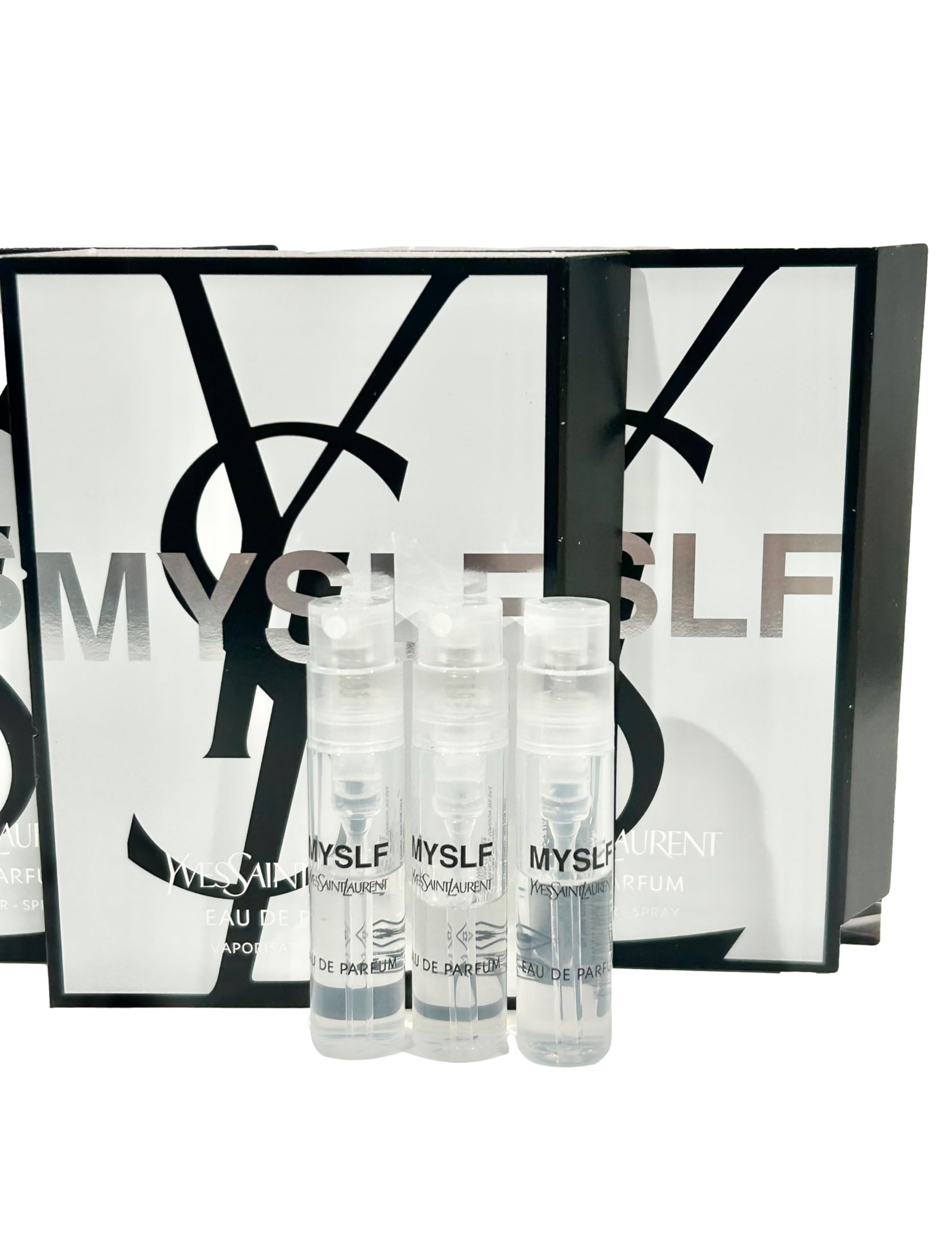 Yves Saint Laurent MYSLF Sample Spray – 3 Travel Vials (1.2 ml each)