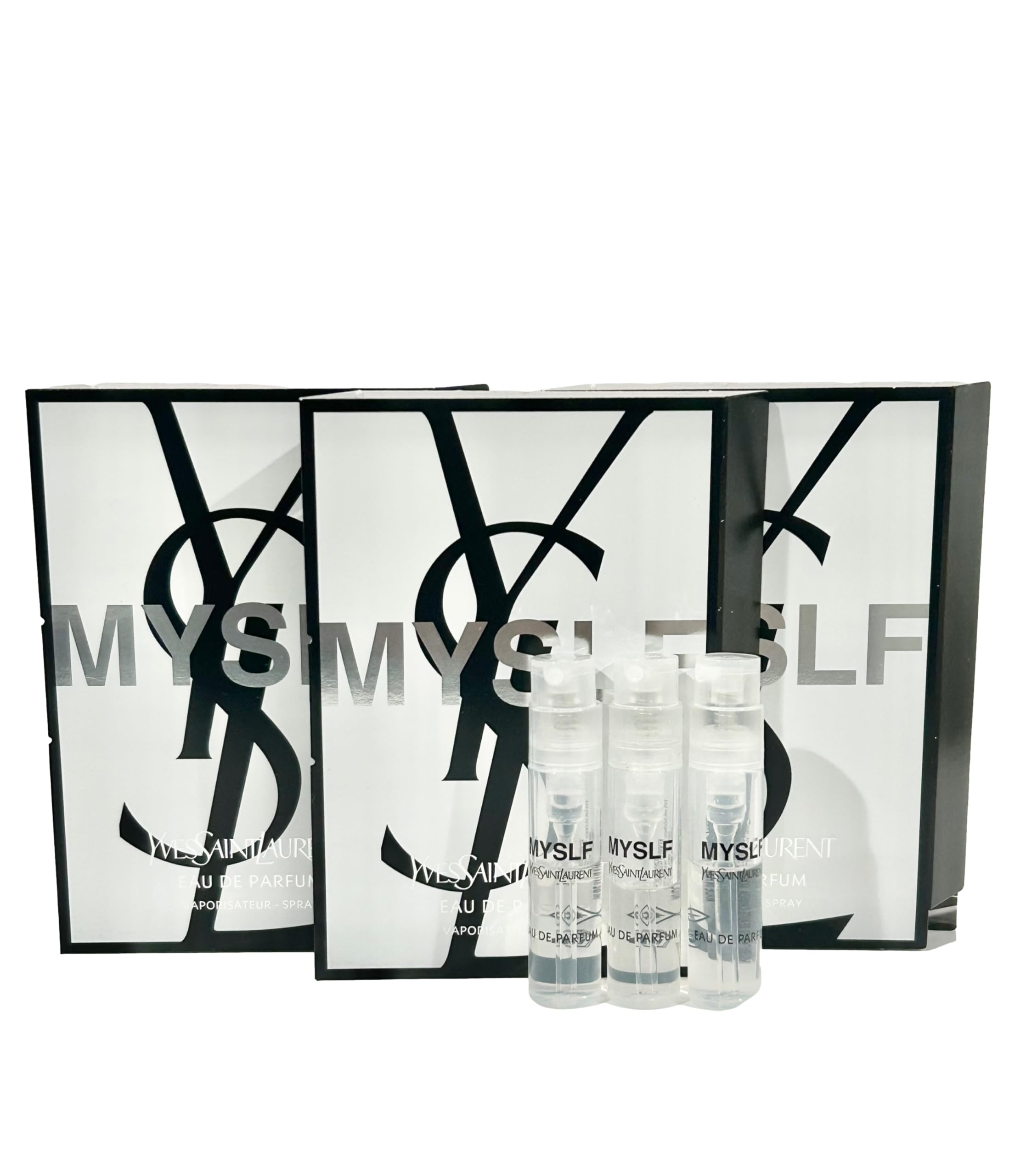 Yves Saint Laurent MYSLF Sample Spray – 3 Travel Vials (1.2 ml each)