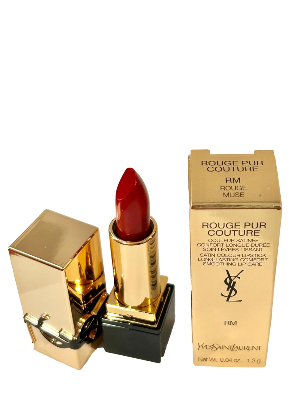 Yves Saint Laurent Rouge Pur Couture RM ROUGE MUSE Lipstick – Mini Travel Size 0.04 oz