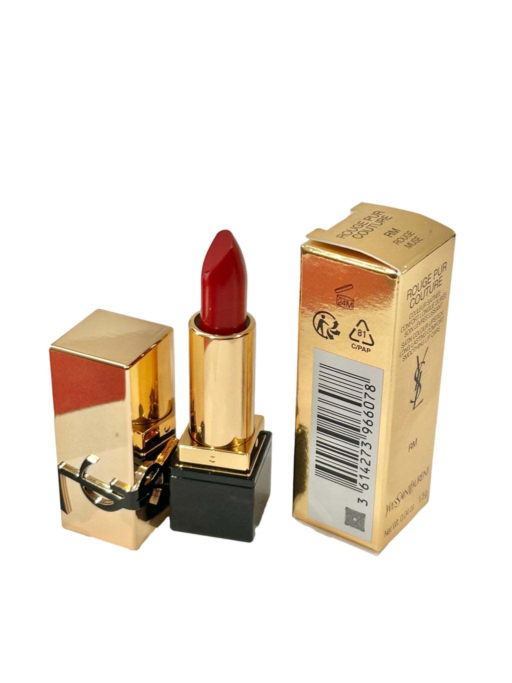 Yves Saint Laurent Rouge Pur Couture RM ROUGE MUSE Lipstick – Mini Travel Size 0.04 oz