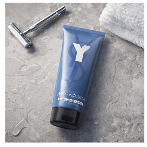 Yves Saint Laurent Y After Shave Balm 3-Pack – Alcohol-Free, Hydrating Post-Shave (50 ml x3)