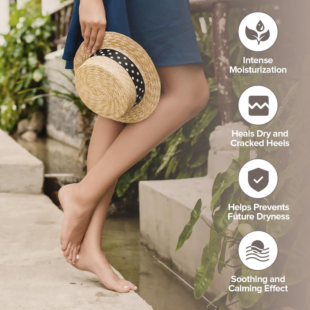 ZAAINA Intensive Heel Balm Stick – Deep Moisturizing Foot Repair for Dry, Cracked Heels
