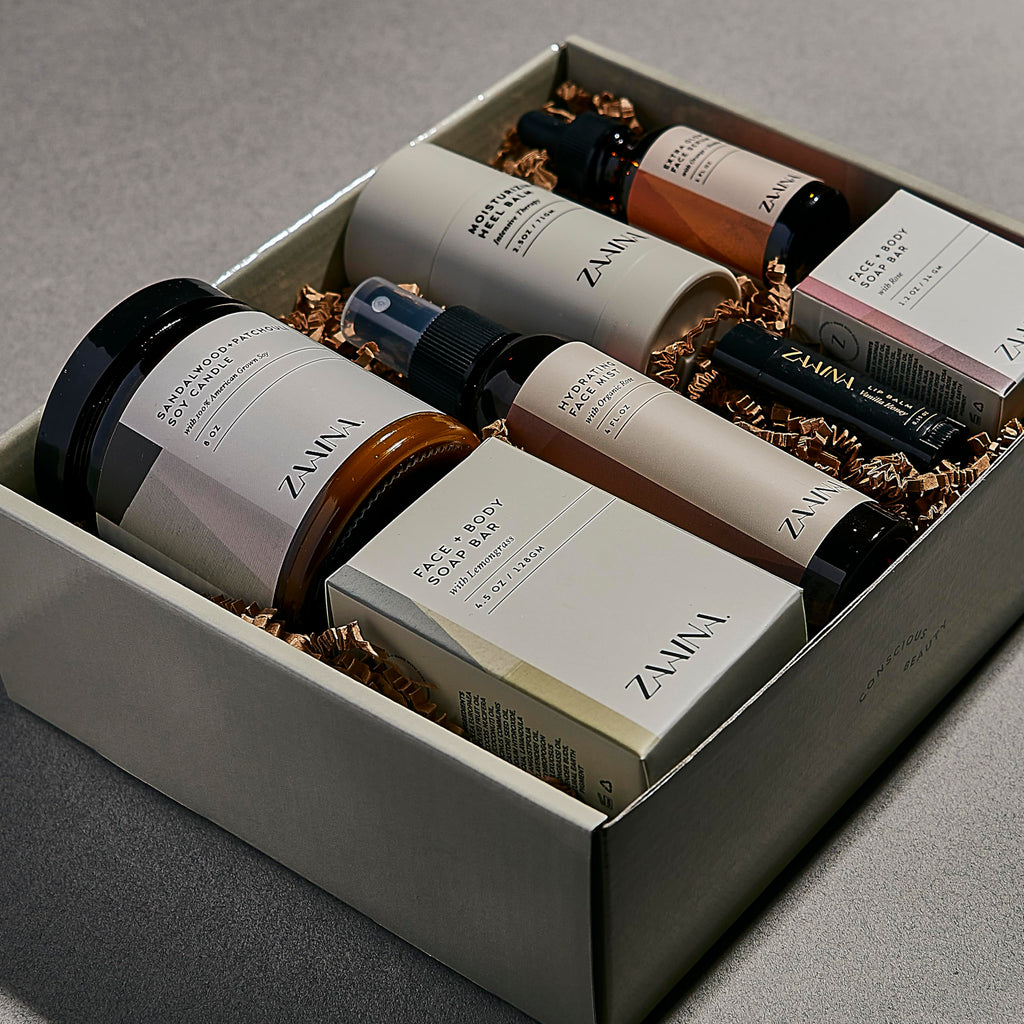 ZAAINA Spa Gift Set for Women | Luxury Self-Care Gift Box | Handmade in USA