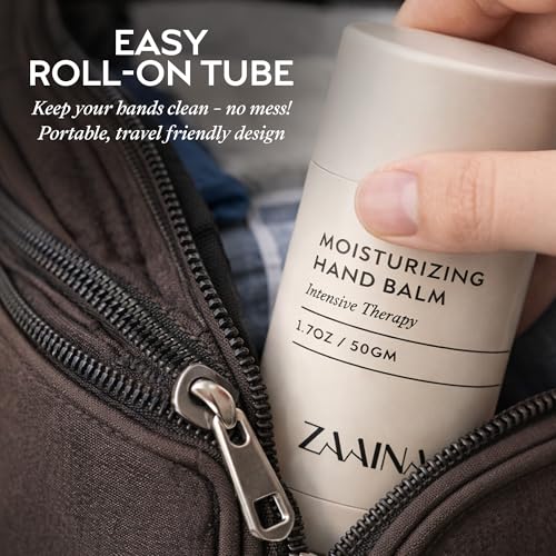 ZAAINA Intensive Hand Balm Stick – Deep Moisturizing for Dry, Cracked Hands (1.7 oz)