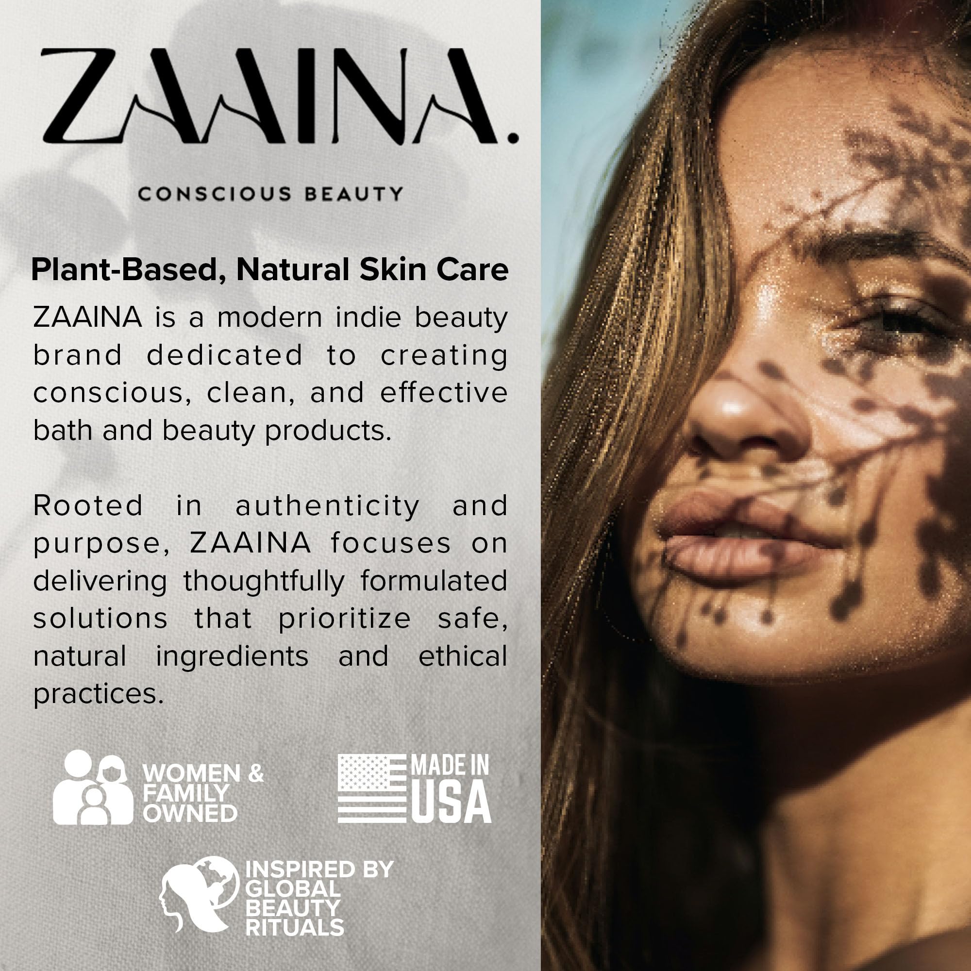ZAAINA Spa Gift Set for Women | Luxury Self-Care Gift Box | Handmade in USA
