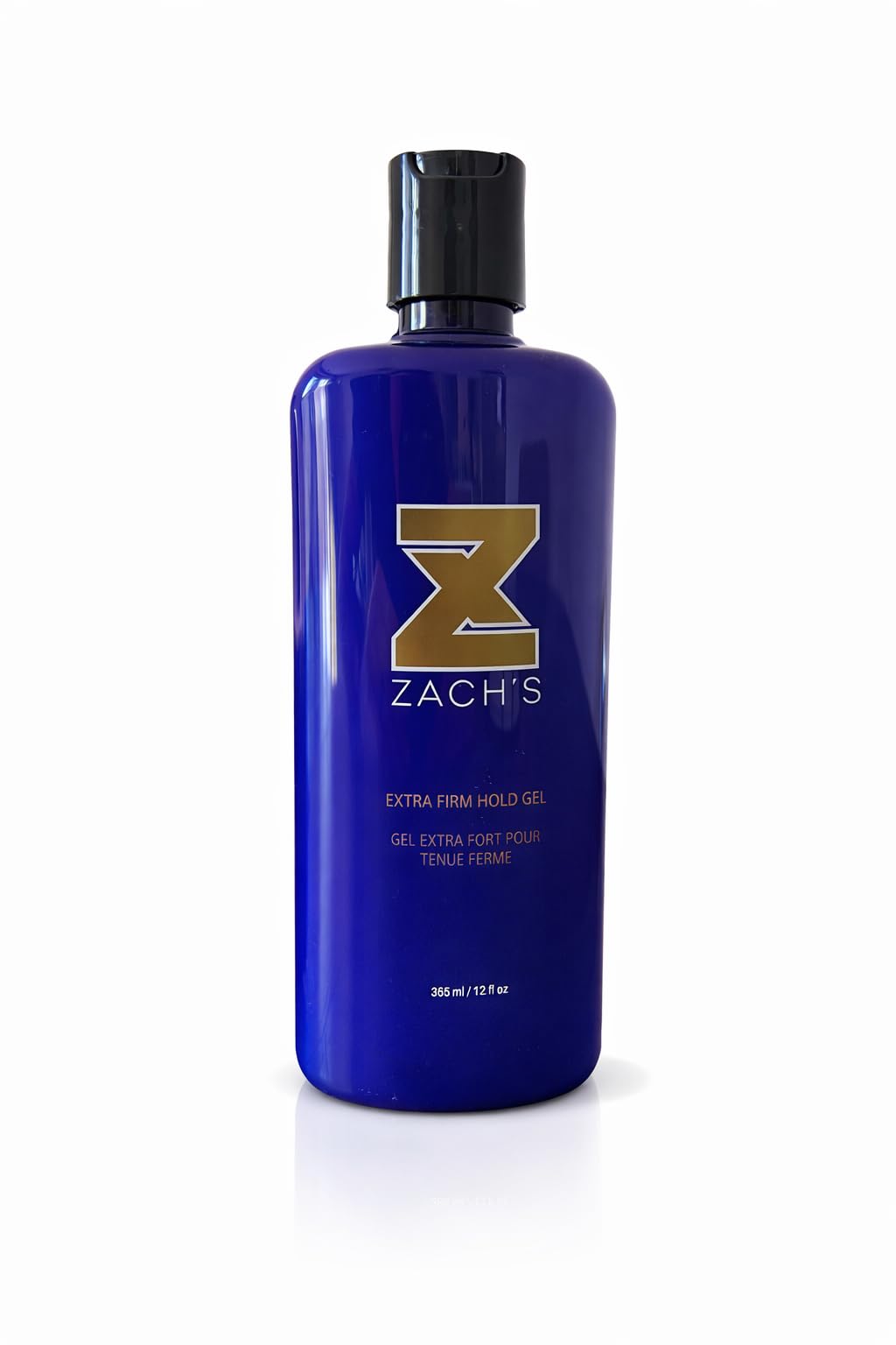 Zach's Wax Firm Hold Hair Gel for Men, 12 oz – Strong, Long-Lasting Hold