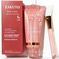 ZAKUTO Korean Formula Collagen Wrapping Mask – Overnight Peel-Off Hydration for Glass Skin