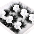 Zanlufly Mink Lashes – Fluffy, Dramatic Long Wispy False Eyelashes (6 Styles, D Curl)