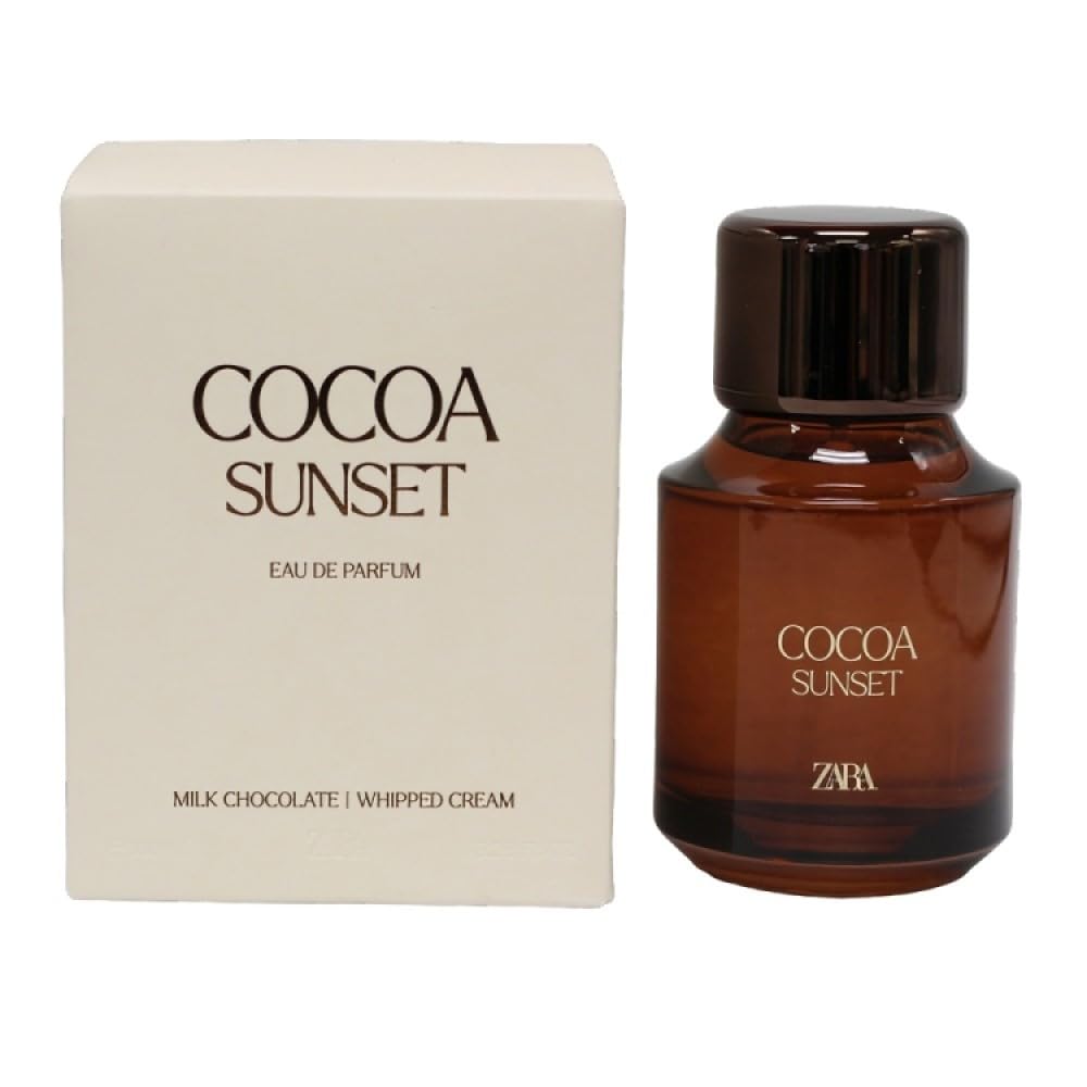 Zara Cocoa Sunset EDP for Women – Rich Chocolate & Vanilla, 100 ml