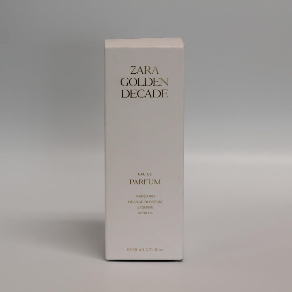 Zara Golden Decade EDP for Women – 80ml | Sophisticated & Timeless Fragrance by Zara