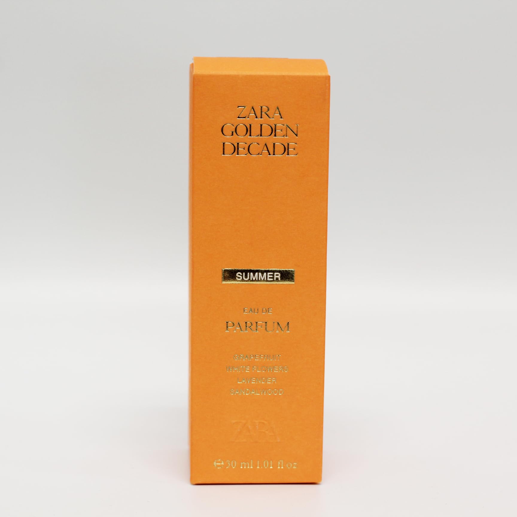 Zara Golden Decade Summer EDP for Women 30ml | Floral Jasmine & Mandarin Edition