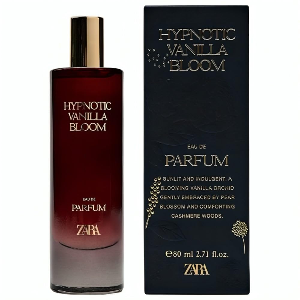 Zara Hypnotic Vanilla Bloom Perfume for Women EDP 80ml | Vanilla & Floral