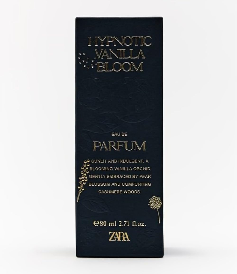 Zara Hypnotic Vanilla Bloom Perfume for Women EDP 80ml | Vanilla & Floral
