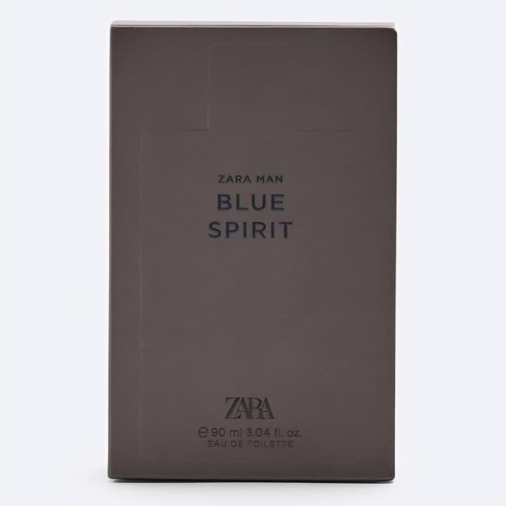 Zara Man Blue Spirit Eau de Toilette for Men – 90 ml | Aromatic Mandarin, Ylang Ylang & Amber