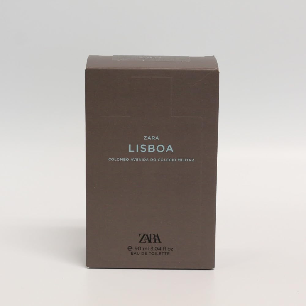 Zara Man Lisboa Colombo EDT 90ml – Fresh Citrus, Musk, Sporty Fragrance for Men