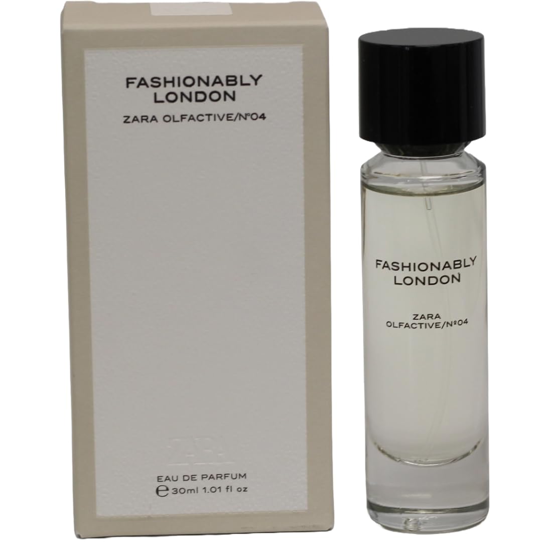 Zara Olfactive Nº04 Fashionably London – Unisex Floral Musk Eau de Parfum 30ml