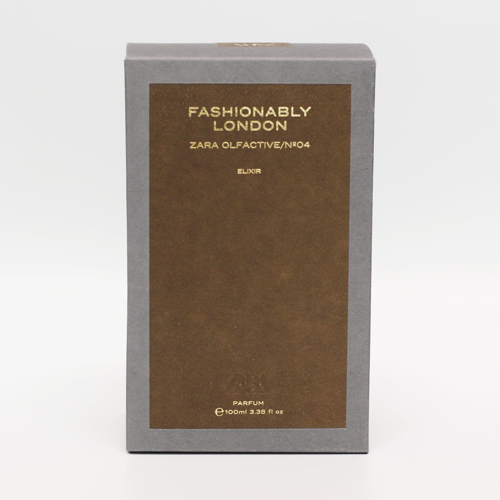 Zara Olfactive Nº04 Fashionably London Elixir Parfum for Men – Peony & Red Musk, Intense Floral Scent (100 ml)