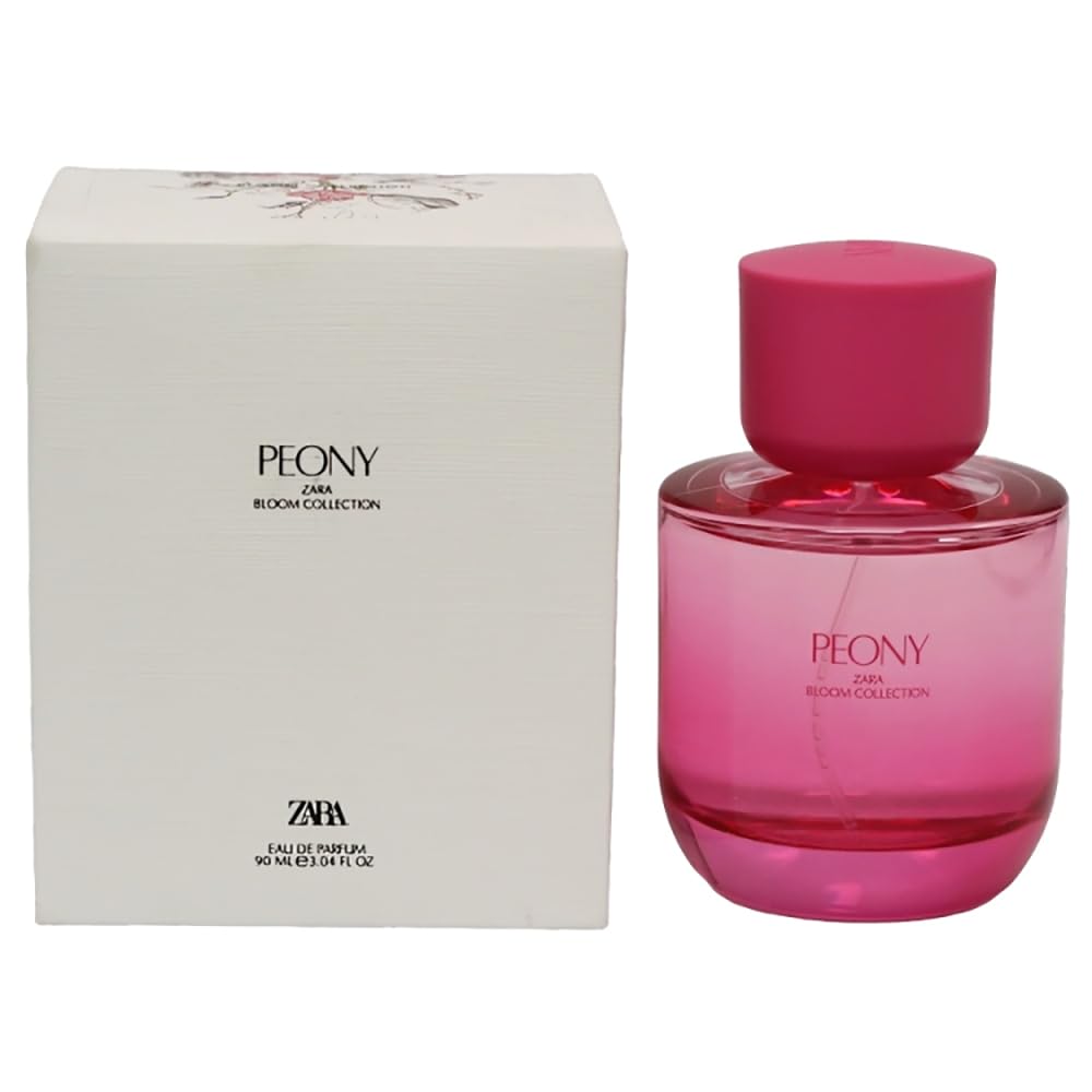 Zara Peony Eau de Parfum – Elegant Fruity Floral Fragrance, 90ml