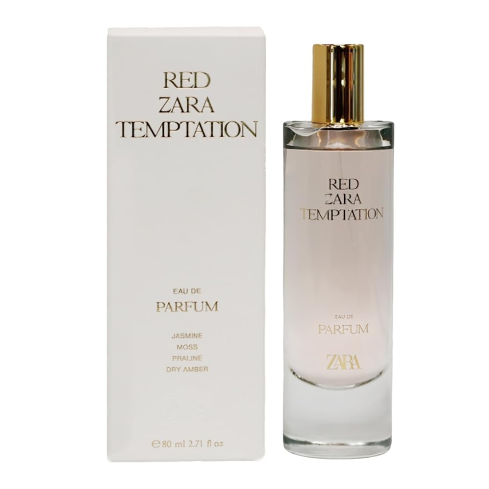 Zara Red Temptation EDP 80ml – Luxurious Floral, Woody Amber Women’s Perfume