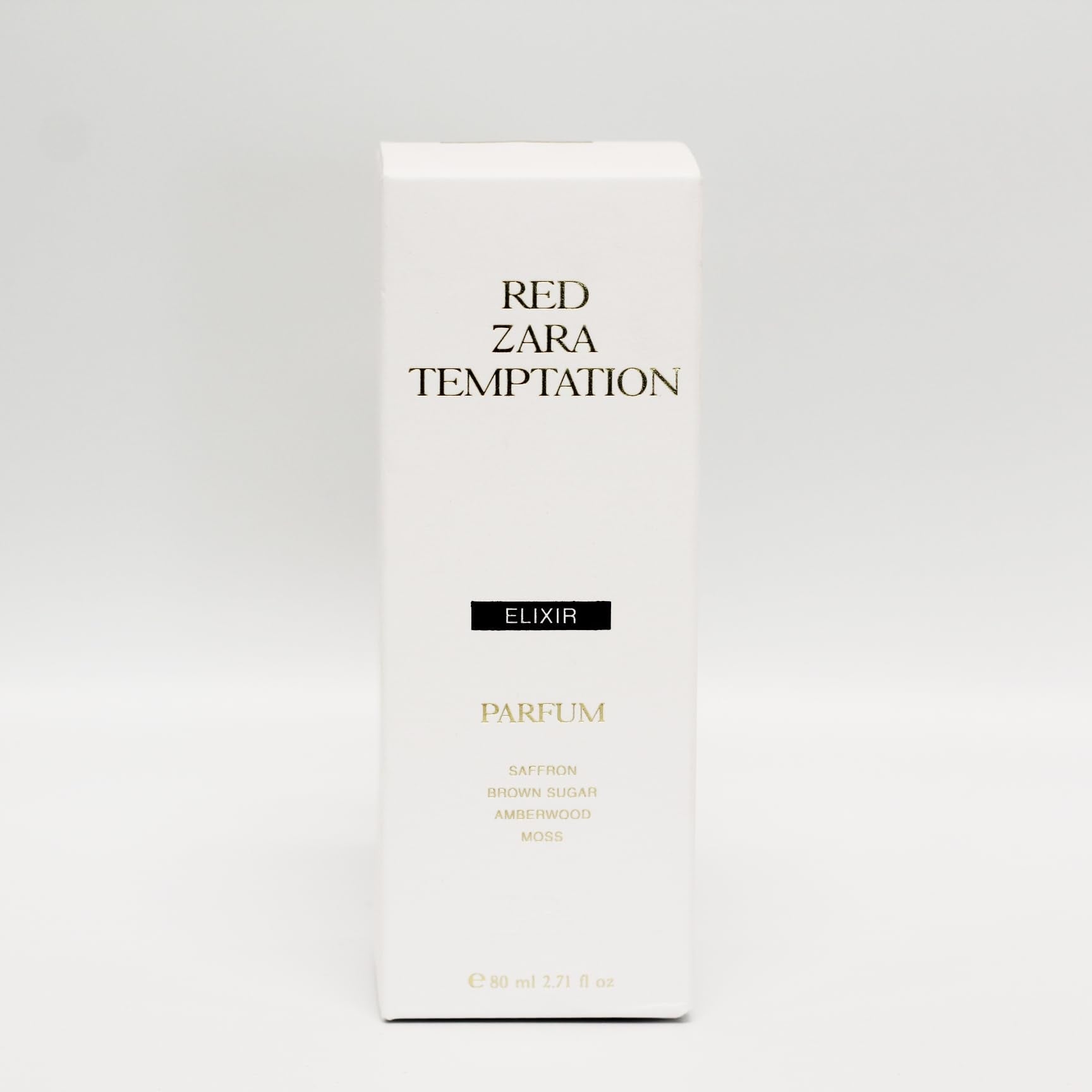Zara Red Temptation Elixir Parfum for Women – EDP Spray 80ml | Elegant, Long-Lasting Scent