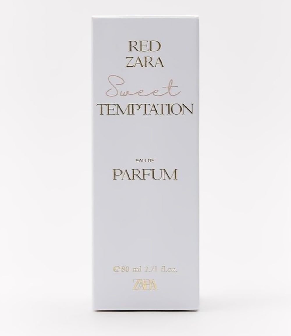 Zara Red Temptation Sweet EDP for Women – 80 ml | Vanilla + Tonka Bean Scent