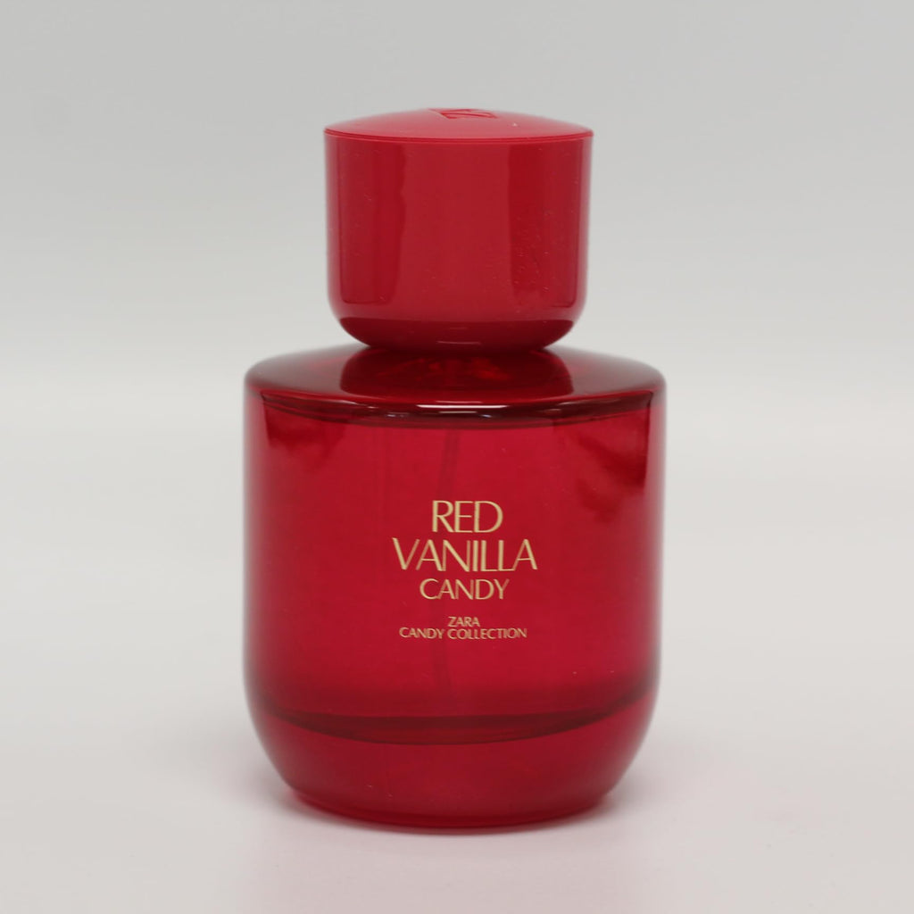 ZARA Red Vanilla Candy Eau de Parfum for Women – 90 ml | Long-Lasting Gourmand Fragrance from Basics Collection