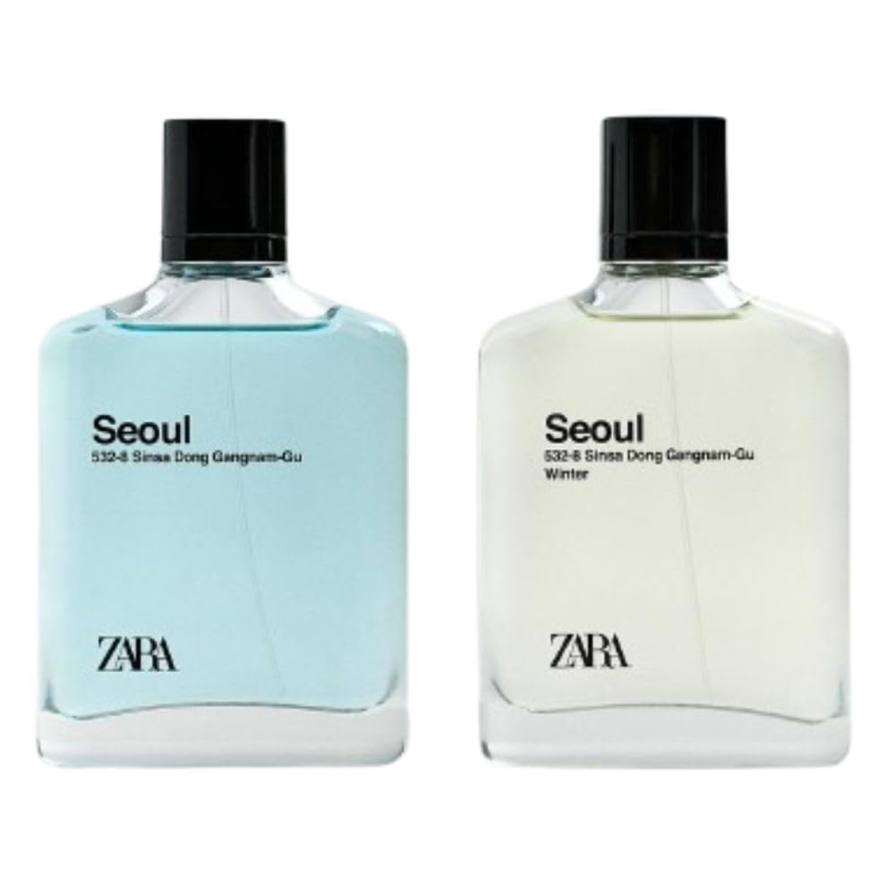 Zara Seoul + Seoul Winter EDT 2x100ml – Fresh & Sporty Men’s Fragrance Duo