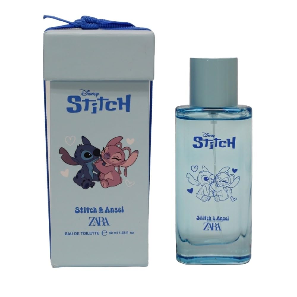 Zara Stitch & Angel Kids EDT – Citrus Woody Pear & Magnolia, 40ml