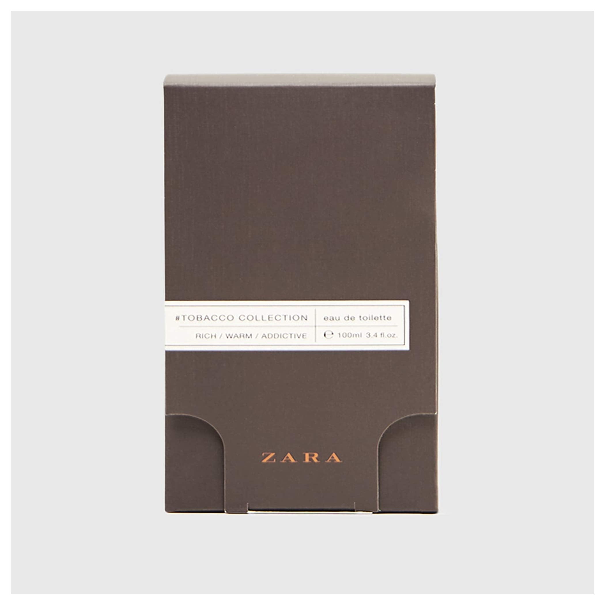 Zara Men's #TOBACCO COLLECTION Rich-Warm-Addictive EDT 3.4 fl oz